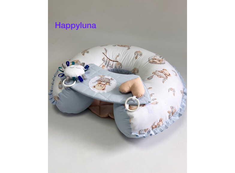 Подушка-трансформер 4 в 1 Happy Luna  "Веселі ведмедики"
