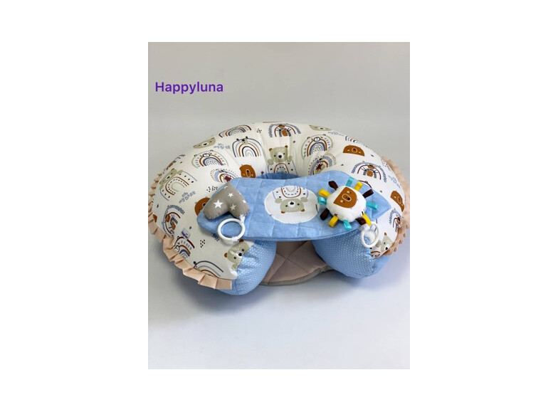 Подушка-трансформер 4 в 1 Happy Luna  "Веселка"