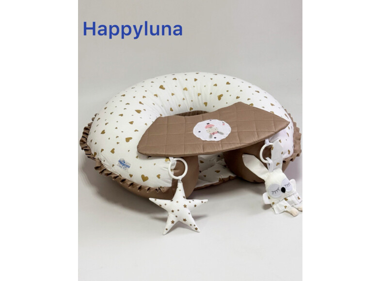 Подушка-трансформер 4 в 1 Happy Luna  "Шоколад серця"